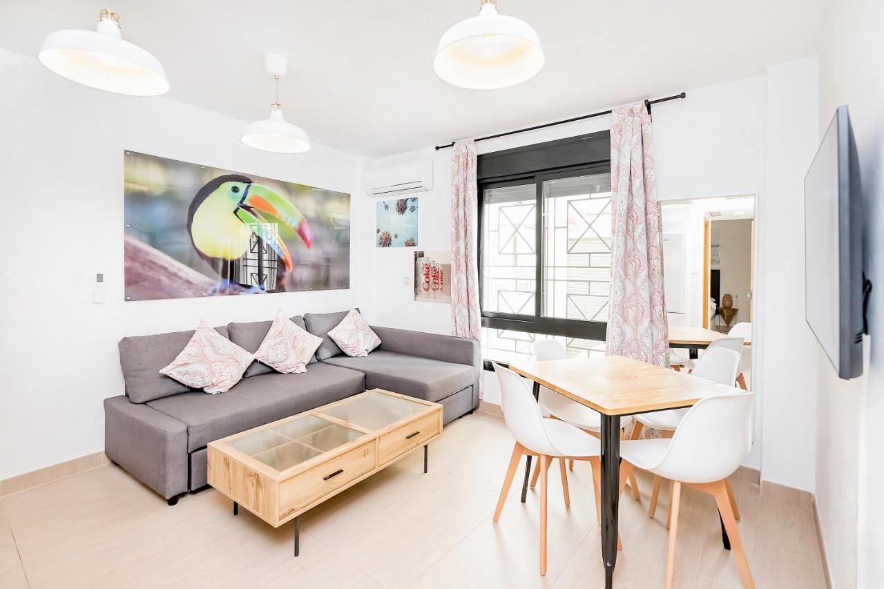 Apartament Maba/Private Backyard/Walk To Downtown/Large Smart Tv Malaga Zewnętrze zdjęcie